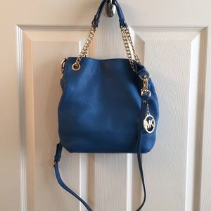 Beautiful Blue Michael Kors purse